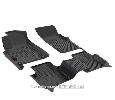 Всепогодные коврики в салон Audi Q7 2015-2025 Havoc&trade; 2 ряда Maximum Coverage