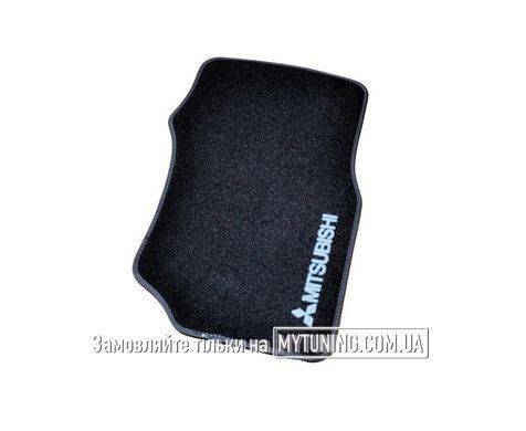 Коврики в салон ворсовые для Mitsubishi Lancer (2003-2007) /Чёрные, кт. 5шт BLCCR1392