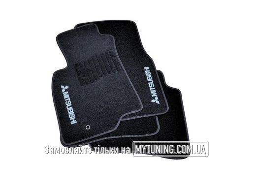 Коврики в салон ворсовые для Mitsubishi Lancer (2003-2007) /Чёрные, кт. 5шт BLCCR1392