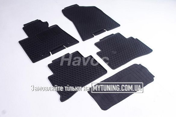 copy_Hyundai Tucson c 2015 Оригінальні килимки HAVOC гумові в салон повний комплект