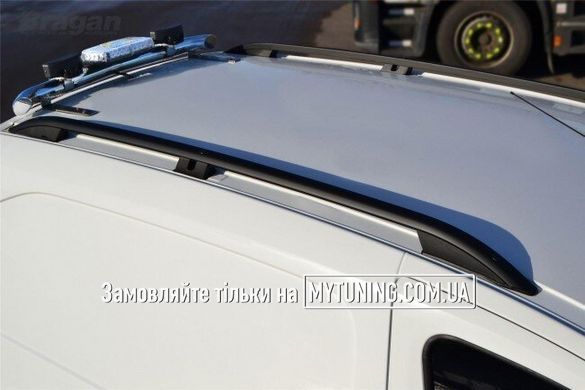 Рейлинги Volkswagen T5 (2003-) /тип Crown,коротк.база,Черные