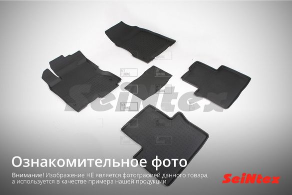 Коврики в салон для Honda Civic 4D 2012-2016 резиновые, кт 5шт