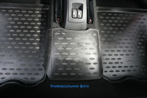 Коврики в салон для Peugeot 307 2001-2008->, 4 шт полиуретан NLC.38.02.210k