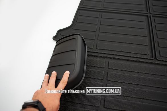 Коврик HAVOC 3D в багажник Toyota Highlander IV (XU70) 2021&ndash;2026, выступ слева