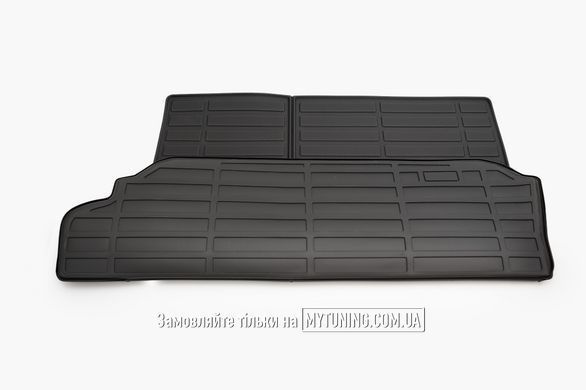 Коврик HAVOC 3D в багажник Toyota Highlander IV (XU70) 2021&ndash;2026, выступ слева