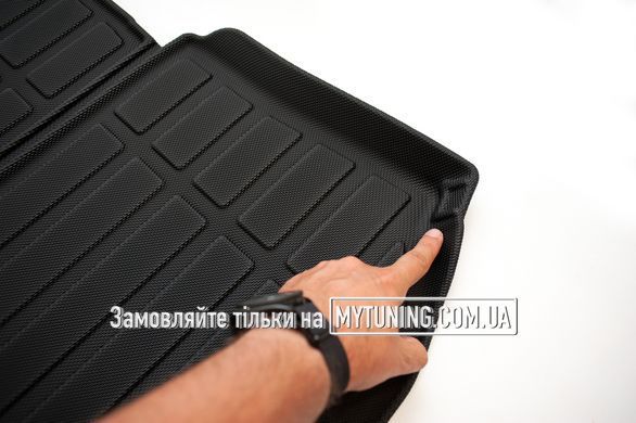 Килимок HAVOC 3D у багажник Toyota Highlander IV (XU70) 2021&ndash;2026, виступ зліва