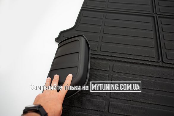 Килимок HAVOC 3D у багажник Toyota Highlander IV (XU70) 2021&ndash;2026, виступ зліва