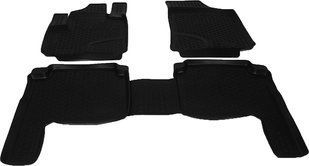Коврики в салон для Hyundai Santa Fe (06-) полиуретановые 204070101
