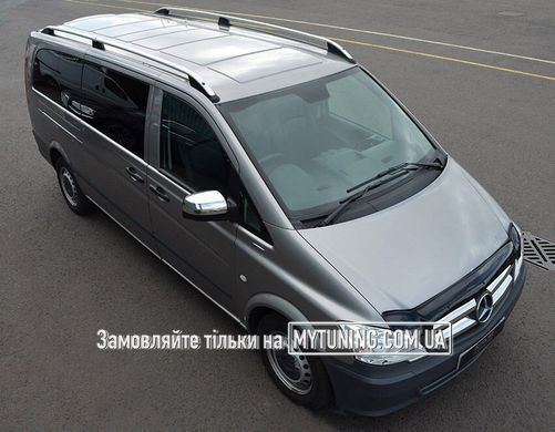 Рейлинги Mercedes Vito (639) 2003- /тип Crown/Хром