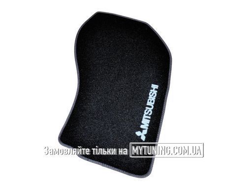Коврики в салон ворсовые для Mitsubishi Outlander (2012-) /Чёрные BLCCR1397