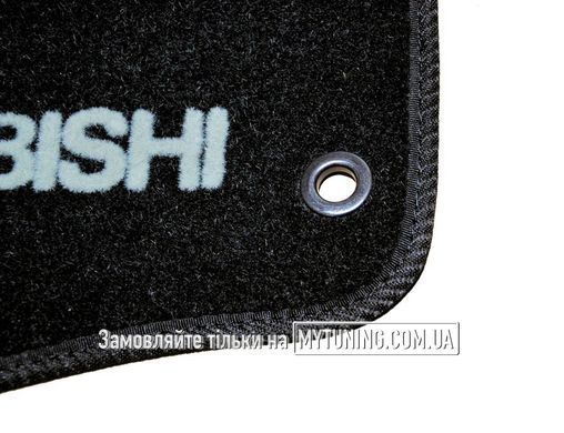 Коврики в салон ворсовые для Mitsubishi Outlander (2012-) /Чёрные BLCCR1397