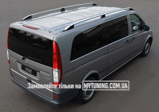 Рейлинги Mercedes Vito (639) 2003- /тип Crown/Хром