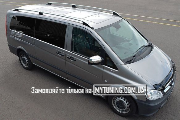 Рейлинги Mercedes Vito (639) 2003- /тип Crown/Хром
