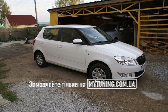 Бризковики Skoda Fabia 2 2007-2014 Хечбек HAVOC повний комплект