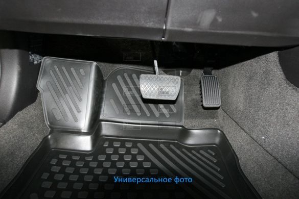 Коврики в салон для Chevrolet Spark 2010->, 4 шт полиуретан NLC.08.14.210k