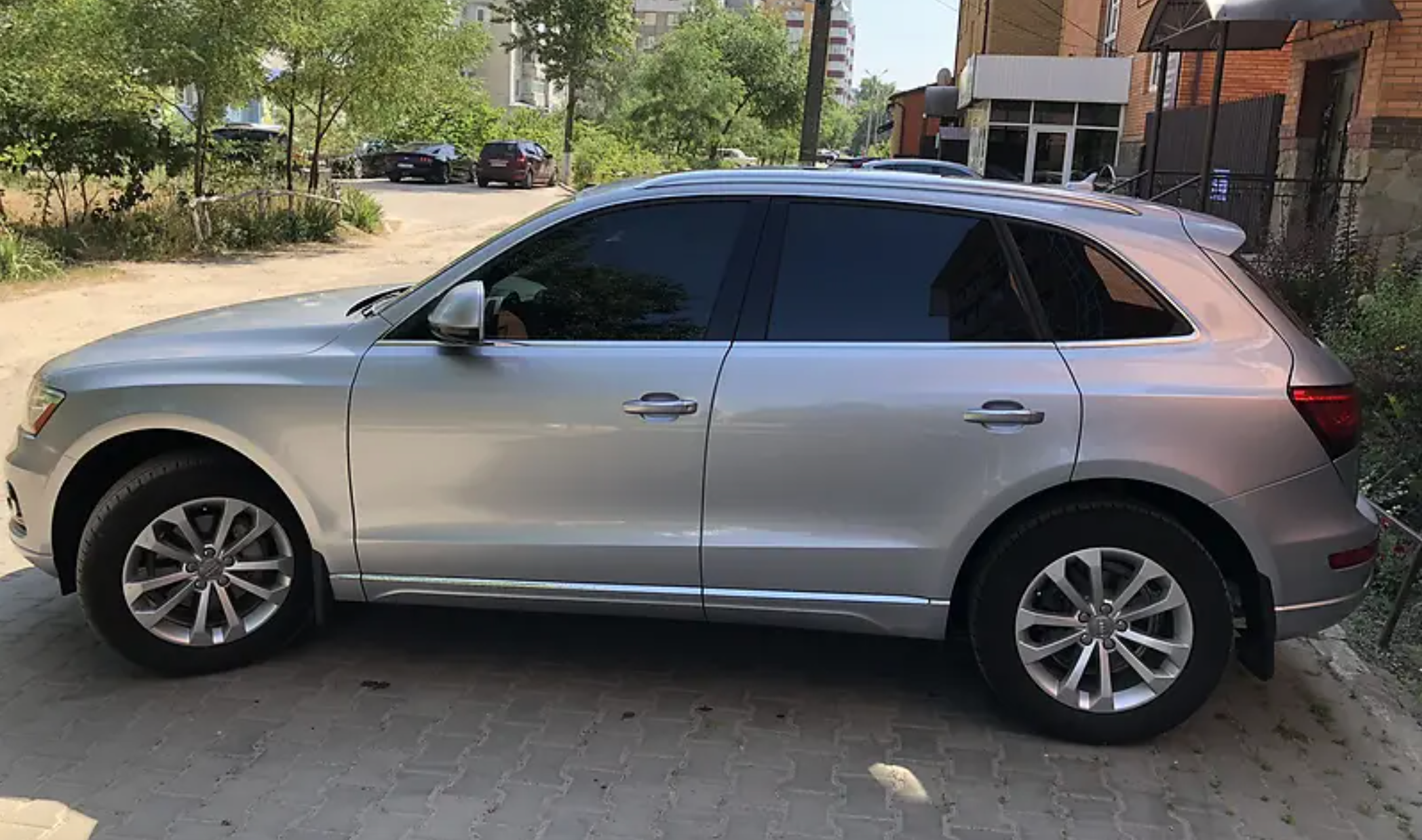 Передняя и задняя пара брызговиков HAVOC для Audi Q5 2008-2017