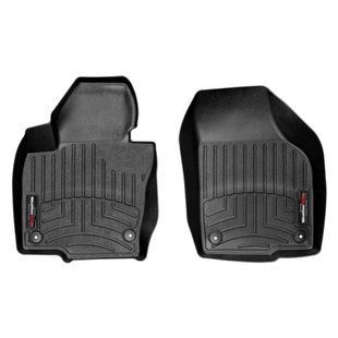 Коврики в салон для Volkswagen Tiguan 2007- бортиком передние черные 445461