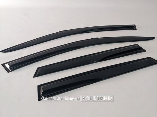 Дефлектори Havoc накладні Renault Scenic 2 2003-2009 | Вітровики на скотчі DRENSC0309
