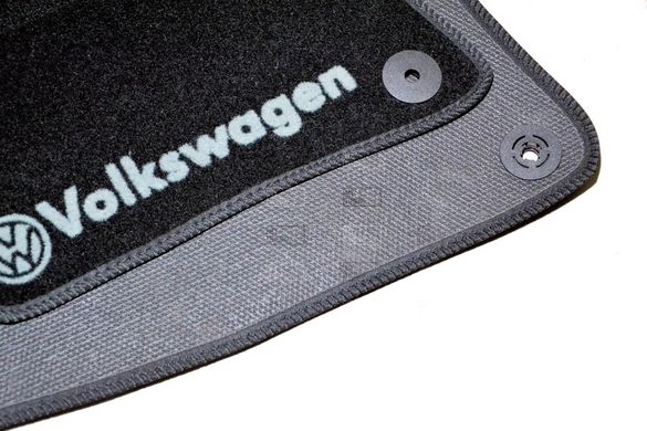 Коврики в салон ворсовые для Volkswagen Touareg (2010-) /Чёрные, кт. 5шт BLCCR1688