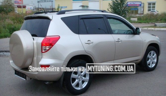 Рейлинги Toyota RAV4 2006-2012 (черные), 63401-42050-C0