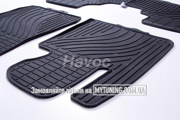 copy_Kia Sorento з 2015 Оригінальні килимки HAVOC гумові в салон повний комплект