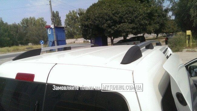 Рейлинги Renault Kangoo 2008- /Хром/Skyline /Abs
