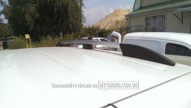 Рейлинги Renault Kangoo 2008- /Хром/Skyline /Abs