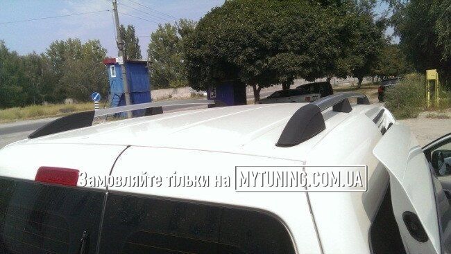 Рейлинги Renault Kangoo 2008- /Хром/Skyline /Abs