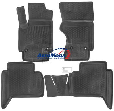 Коврики в салон для Volkswagen Amarok (09-) полиуретановые 201140101