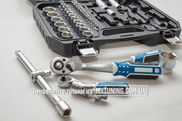 Набір інструментів 1/4", 1/2" 94 предмета (пластиковий кейс) MG10094 MAGMA