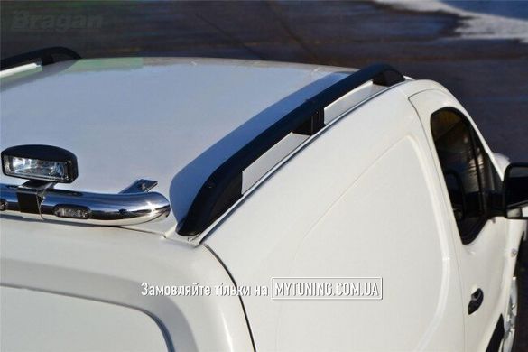 Рейлинги Volkswagen Caddy (2004-2010) /оригинальн Crown,Черные