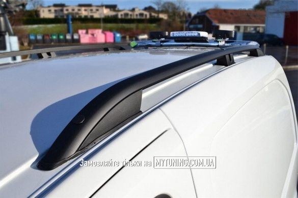 Рейлинги Volkswagen Caddy (2004-2010) /оригинальн Crown,Черные