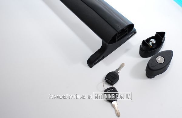 Поперечины Havoc на рейлинги Jeep Compass II (MP) 2017&ndash;2026, Чорний