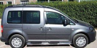 Рейлинги Volkswagen Caddy (2010-) /тип Crown,Черные