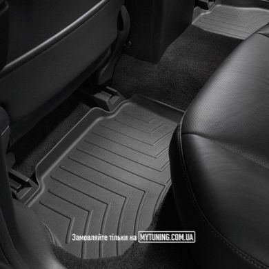 Коврики в салон для Infiniti FX 2003-09 с бортиком задние черные 440922