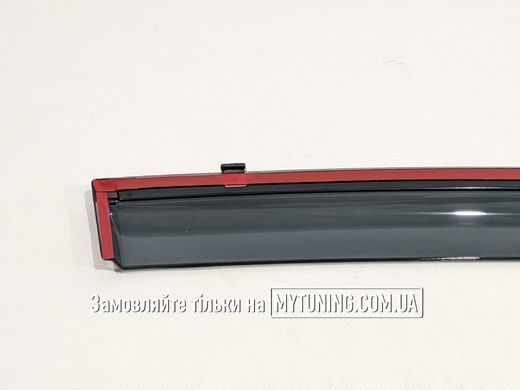 Вітровики з хромом на скотчі Toyota Camry 50/55 2012-2017 Європа Havoc