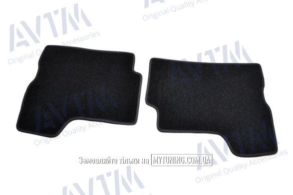 Коврики в салон ворсовые AVTM для Renault Duster (2018-) /Чёрные, кт 5шт BLCCR1907