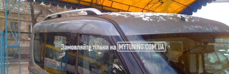 Рейлинги Fiat Doblo (2010-) /тип Crown, длинн.база