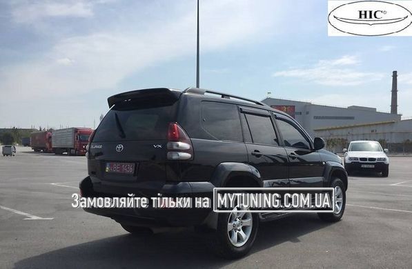 Дефлектори Hic накладні Toyota Land Cruiser 120 Prado 2003-2010 | Вітровики на скотчі HIC T03-1