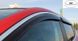 Дефлектори Hic накладні Nissan Qashqai 2014-2020 | Вітровики на скотчі з хром молдингом HIC NI84-IJ