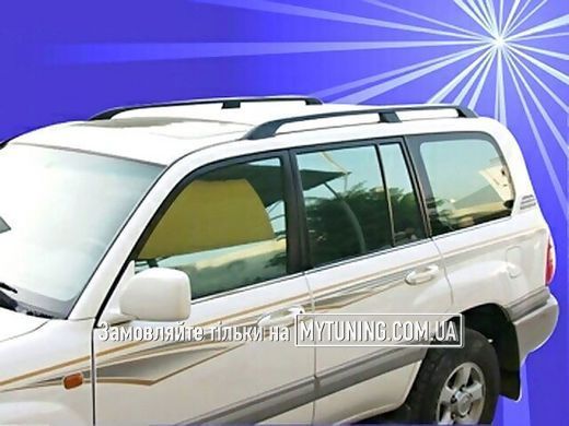 Рейлинги Toyota Land Cruiser 100 (1998-2002) Черные