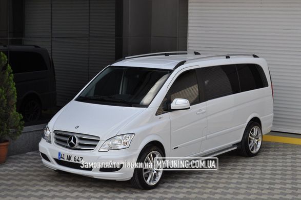 Рейлинги Mercedes Vito (W639) 2003- /длинн.база /Хром /Abs