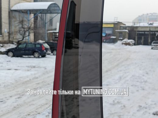 Дефлектори Havoc накладні Nissan Leaf 2010-2017 | Вітровики на скотчі MNiL2010