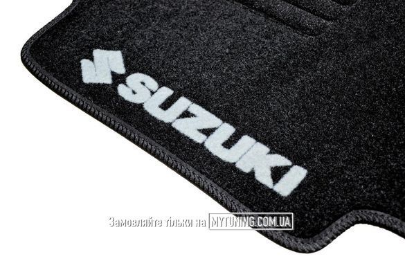 Коврики в салон ворсовые для Suzuki Grand Vitara (2005-) 5дв /Чёрные, кт. 5шт BLCCR1592
