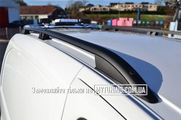 Рейлинги Volkswagen T5 (2003-) /оригинальн Crown,коротк.база,Черные