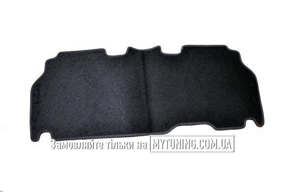Коврики в салон ворсовые для Renault Kangoo (2008-) 5 мест/Чёрные 5шт