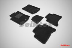 Коврики в салон 3D для Lexus GX 460 2009- /Черные 5шт 85978