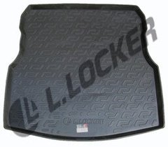 Коврик багажника на Ниссан Альмера седан 2012-> резино-пластиковый 105010300