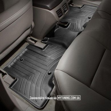 Коврики в салон для Acura ZDX 2010- с бортиком, черные, задние 442892