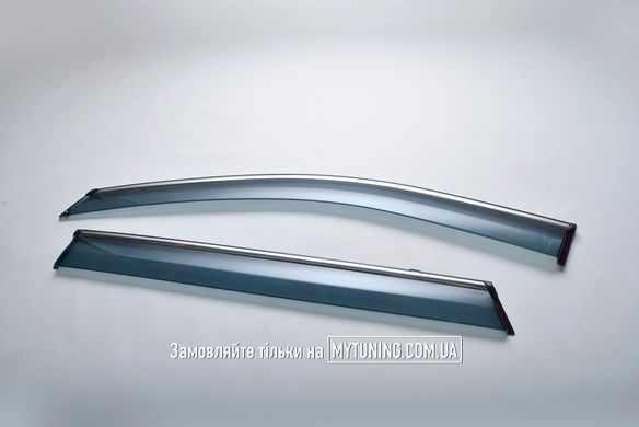 Ветровики HAVOC с хромом Honda CR-V III 2006&ndash;2012 | На скотче MHoCRV0612H